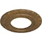 Ekena Millwork Claremont Ceiling Medallion (Fits Canopies up to 5 5/8"), 9"OD x 4 1/2"ID x 1/2"P, Rubbed Bronze CM09CLRZS - alternate 4
